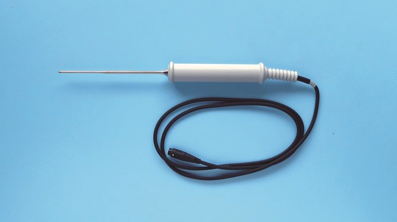 三商 キャリブレーションサーモ用 食品用防水センサ TKS-20110ST （-50〜300℃） 三商 キャリブレーションサーモ S-500CAL-HS 表面標準センサ付｜総合的